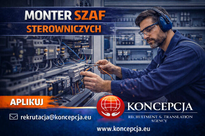 MONTER/KA SZAF STEROWNICZYCH (Dornstadt-AS-GL-DE)
