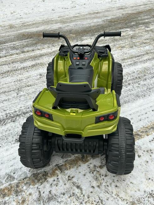 Duży quad elektryczny dla dzieci 12V duże koła EVA