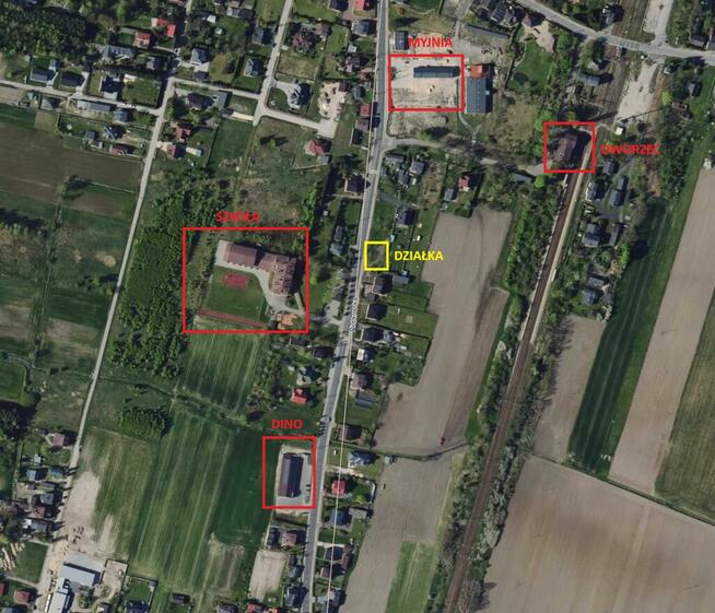 Top Lokalizacja! Obok Dino, szkoły, PKP i serwisów aut