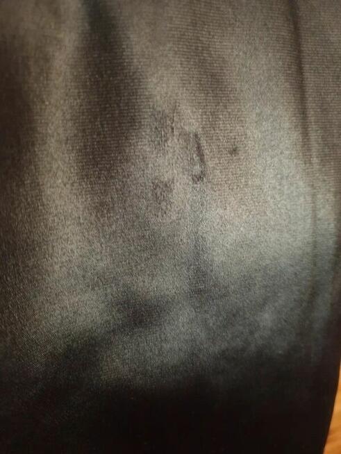 Spodnie leginsy czarne połysk ocieplane M