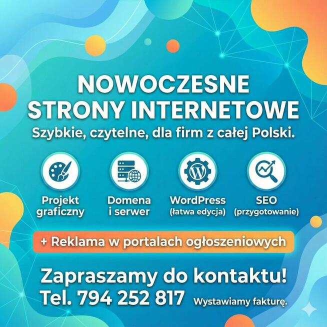 Własna strona WWW od 590 zł - profesjonalnie, bez przepłacania