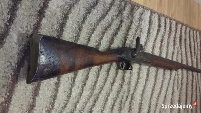 Karabin - Strzelba - Pistolet T.Potts London -Oryginalny