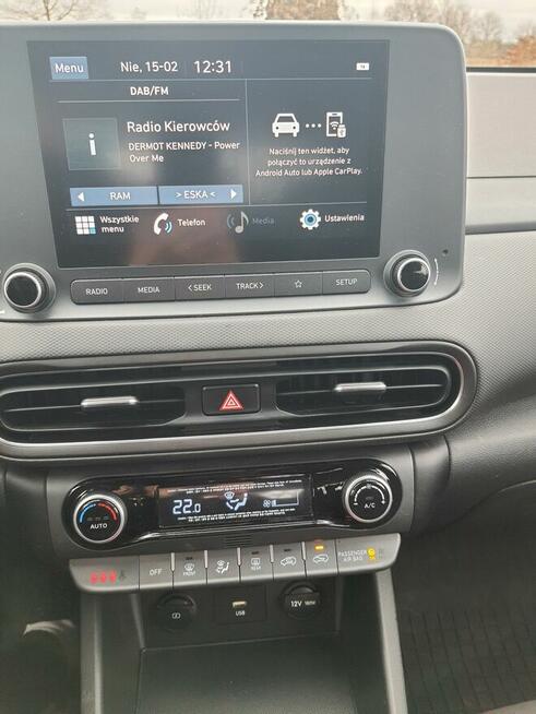 18 246km z 2022r. Hyundai Kona MODERN pierwszy właściciel