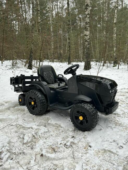 Traktor elektryczny 12V z przyczepą pilot EVA