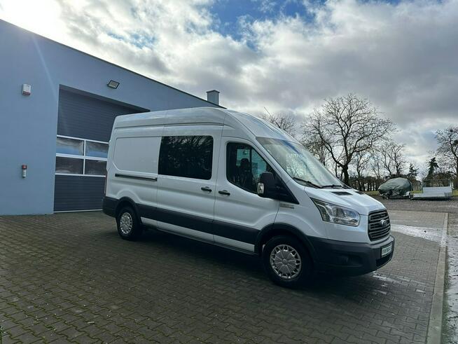 Ford Transit 2014*2.2 160KM*L3H2*Brygadówka*6osobowy*Klimatyzacja*Hak