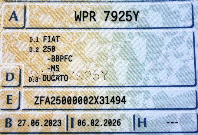 Fiat Ducato SalonPL FV23% 2.2 PSA 140KM L3H2 Android/Apple Klimatronik