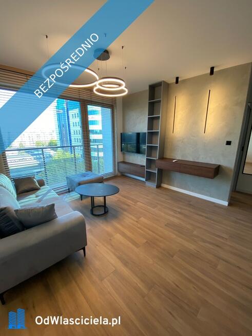 Nowe-Umeblowane-Klimatyzacj-2 pokoje(40 m2)-Mokotów- bez pośredników.