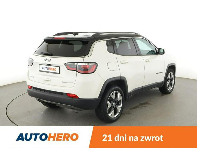Jeep Compass 2.0 M-Jet Automat Limited 4WD Navi Tempomat Asystenci Bi-Xenon Kamera