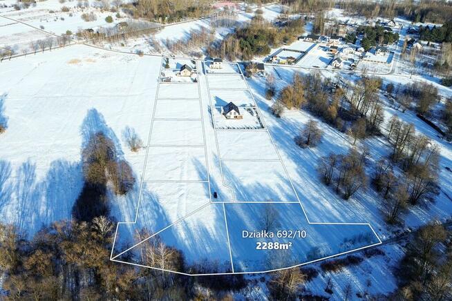 Działka nad rzeką pow. 2288 m2 Budy Zosine, WZ