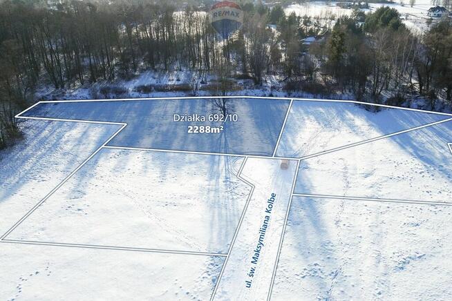 Działka nad rzeką pow. 2288 m2 Budy Zosine, WZ