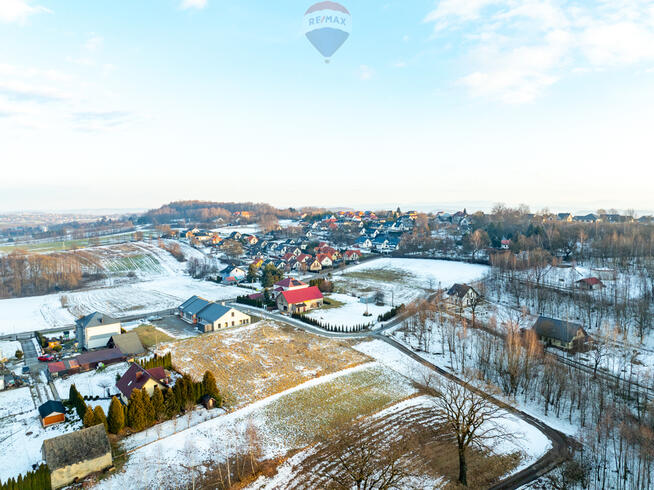 Budowlana działka w Zagórzu | gm. Niepołomice