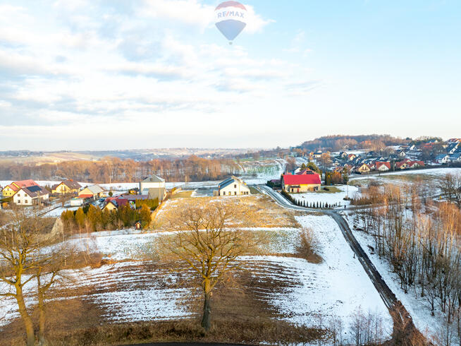 Budowlana działka w Zagórzu | gm. Niepołomice