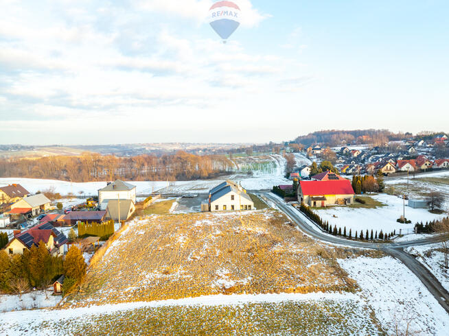 Budowlana działka w Zagórzu | gm. Niepołomice