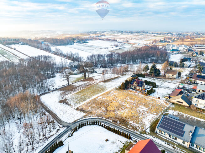 Budowlana działka w Zagórzu | gm. Niepołomice