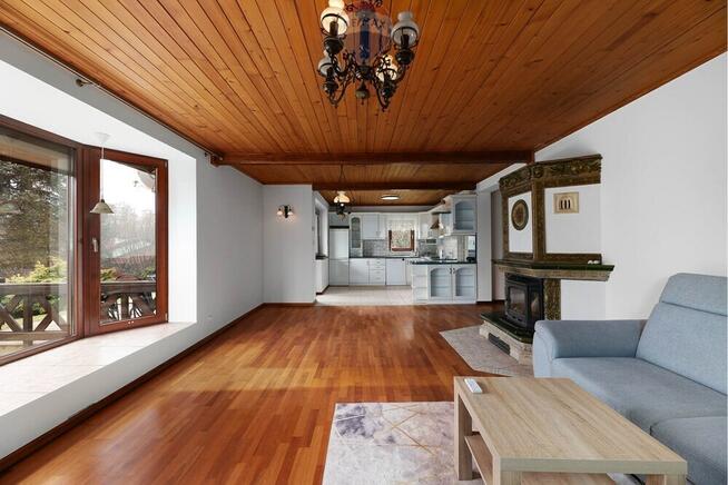 Przestronny dom z kominkiem i sauną BB