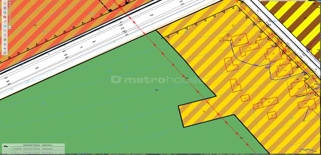 Działka budowlano-siedliskowa 3300m²Stachlew,MPZP