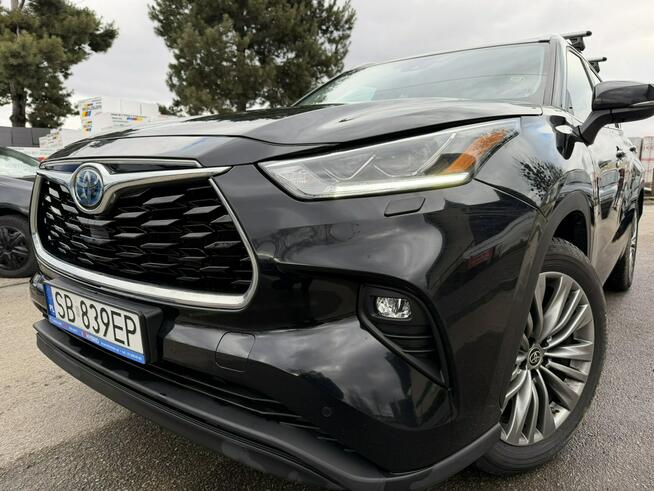 Toyota Highlander Hybryda, 4x4, Podgrz + wentyl. fotele, Hak, 7 osobowy, Klimatronic 3x