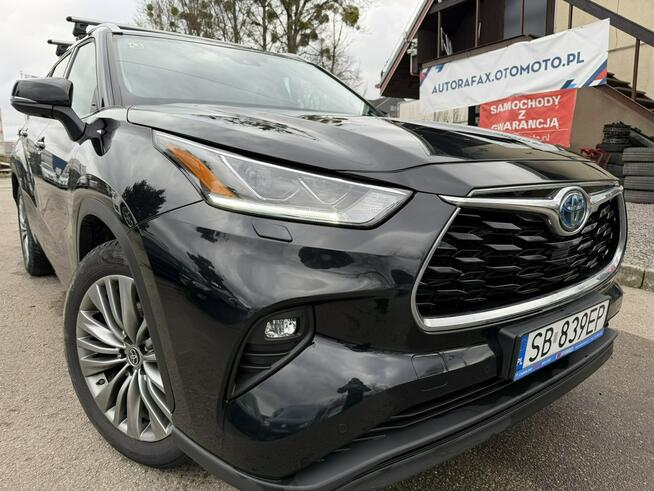Toyota Highlander Hybryda, 4x4, Podgrz + wentyl. fotele, Hak, 7 osobowy, Klimatronic 3x