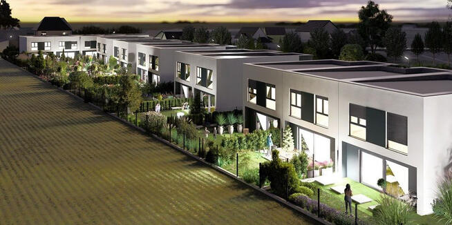 Przytulny dom szeregowy w Zawadzie z garażem