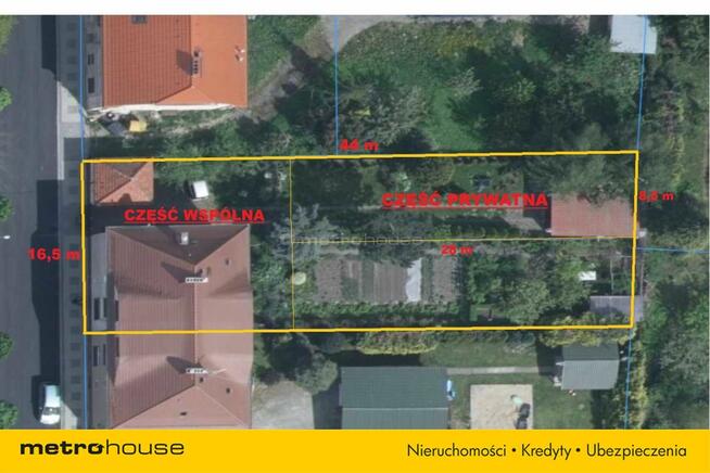 1/2 domu 89 m² (odrębna KW) + ogród i garaż