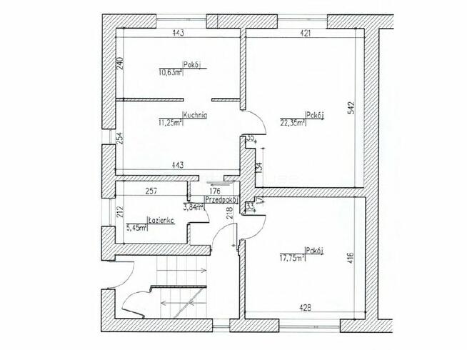 1/2 domu 89 m² (odrębna KW) + ogród i garaż
