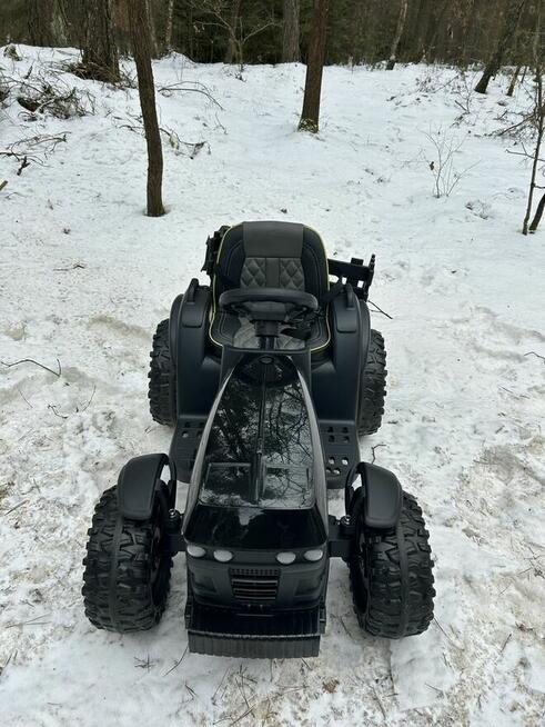 Traktor elektryczny 12V z przyczepą pilot EVA