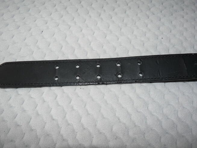 Pasek czarny do spodni dziecięcych rozm 56-66 cm