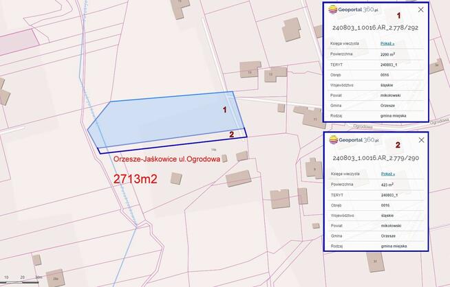 działka orzesze
