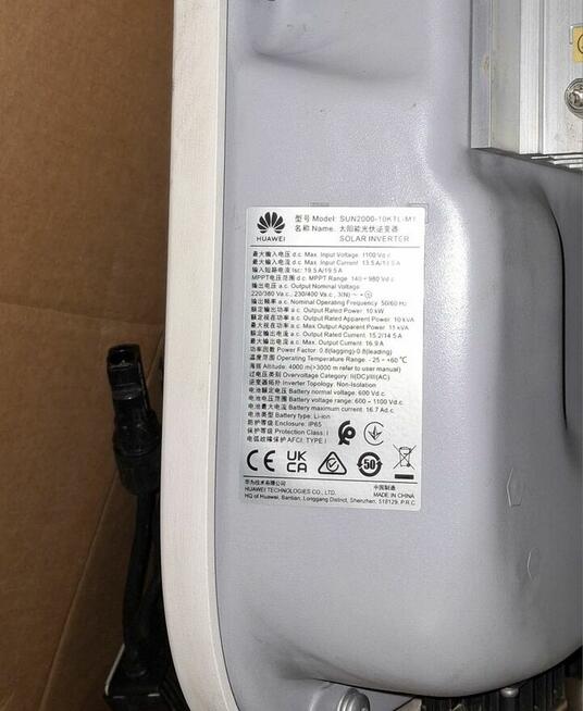 Falownik inwerter HUAWEI SUN2000-10KTL-M1