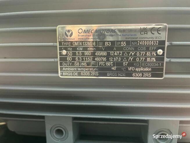 Peleciarka do pelletu PLT-200 z ruchomymi rolkami 5.5 kW