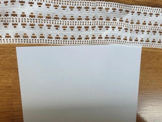 Koronka szydełkowa biała 6.5 x 514 cm - 4 kawałki