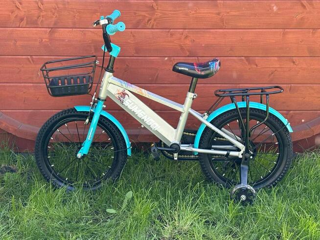 Rowerek 16 cali sumequi zielony , czerwony ,srebrny 369zl