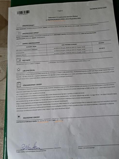 Sprzedam ekspres do kawy