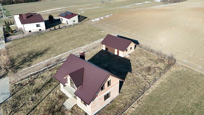 Dom w budowie. Stan surowy, zamknięty - Święciec, gm. Kramsk