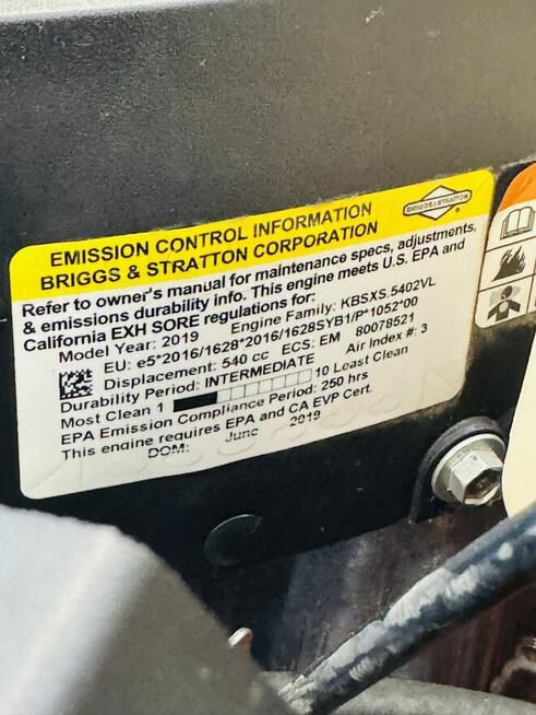 Traktorek Kosiarka Husqvarna YTH18542 Briggs&Stratton 18,5km