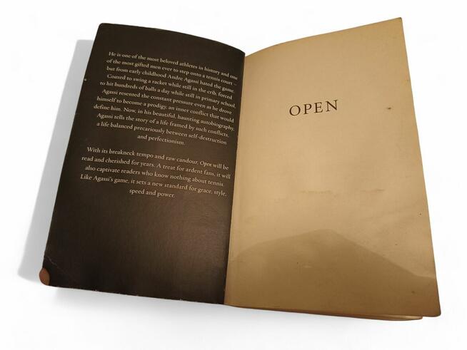 Andre Agassi: Open: An Autobiography wyd. Alfred A. Knopf
