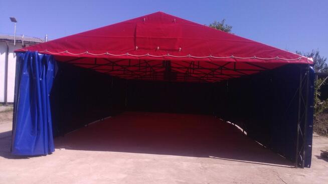 Namioty na wymiar – trwałe konstrukcje z poszyciem PVC