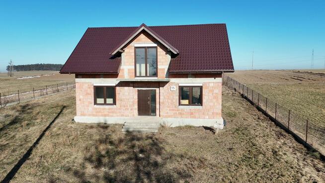 Dom w budowie. Stan surowy, zamknięty - Święciec, gm. Kramsk