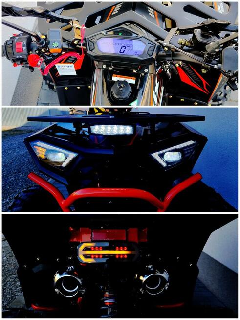 Quad Asix Commander 125 (2. gen) Nowy model 2026 ATV Lift wz