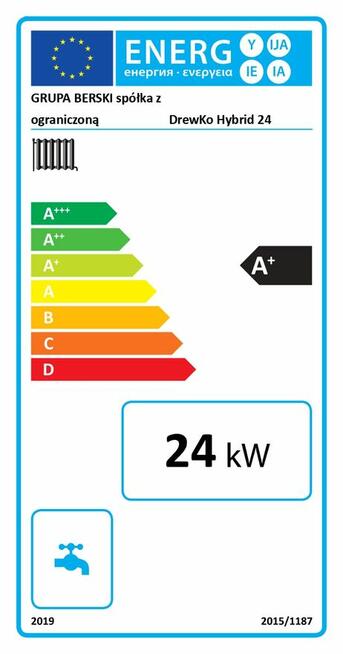 DrewKo Hybrid 24kW – kocioł na drewno i pellet