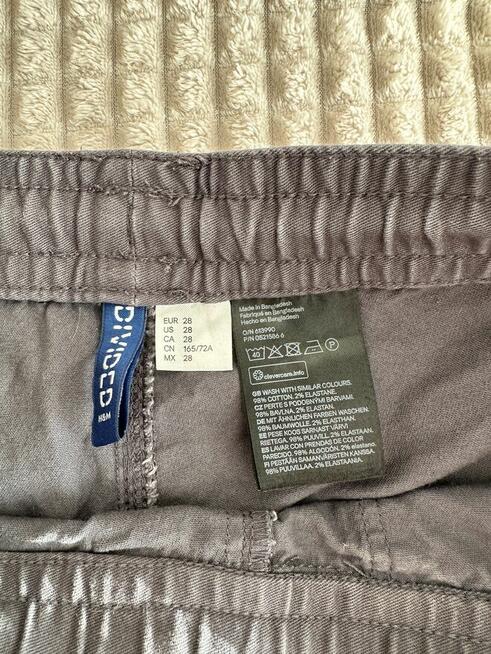 Spodnie męskie H&M joggery EUR28 Szczecin