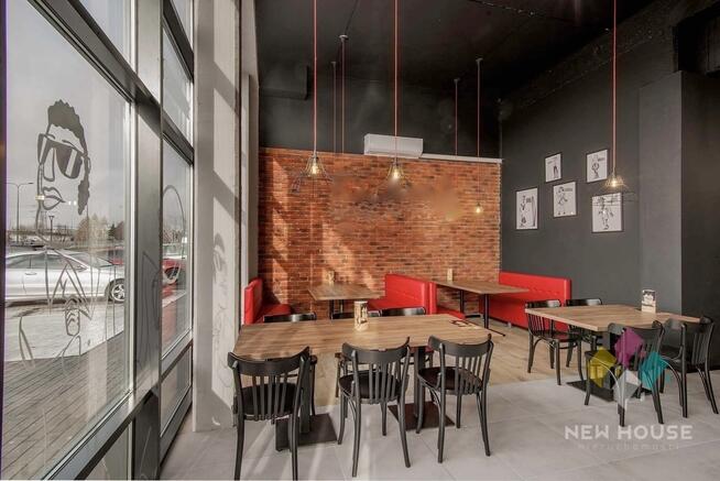 Lokal gastronomiczny 3 miejsca parkingowe, witryna