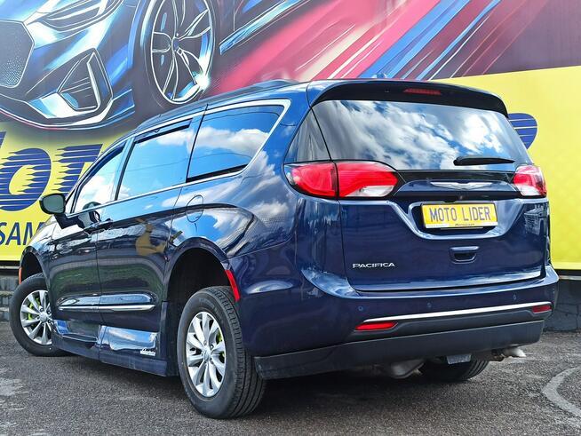 Chrysler Pacifica dla niepełnosprawnych, PNEUMATYKA, winda, GAZ