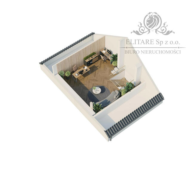 Dom w zab. bliźniaczej 105,27m2 +opcj.poddasze 29,30/z pompą ciepła/Iwiny