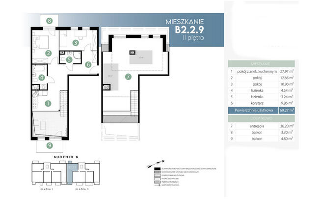 Piekne mieszkanie 4pok. z antersolą "OPEN SPACE" w cichej i zielonej okolicy