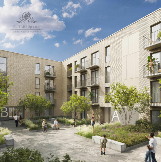 Mieszkanie 2pok. o pow 42,35m2 z balkonem/ Żerniki