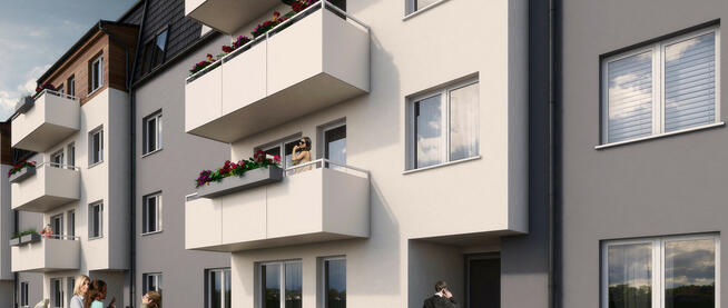 Piekne mieszkanie z antresolą i balkonem w spokojnej okolicy, blisko Wrocławia