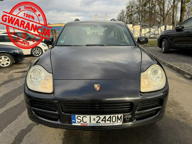 Porsche Cayenne Klimatronic 2-stref, PDC 2x, Pneumatyka, Reduktor, Manual, 2 kpl. opon