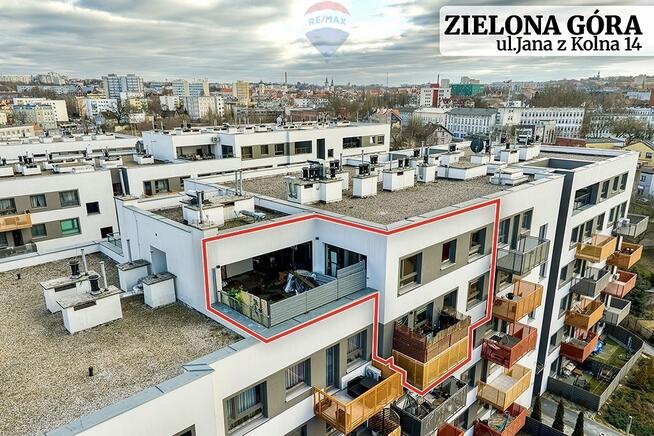 Botaniczny Penthouse z 40 m² tarasem i garażem!