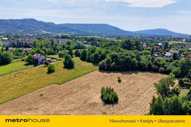 Piękna nasłonecznione działka z widokiem na góry.